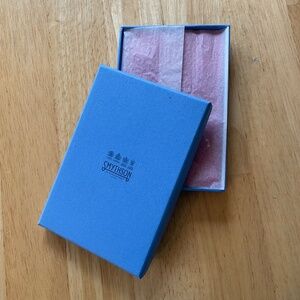 Smythson Pink Leather Baby Notes NIB